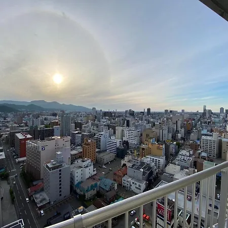 Ams Tower Apartment Sapporo Exterior photo