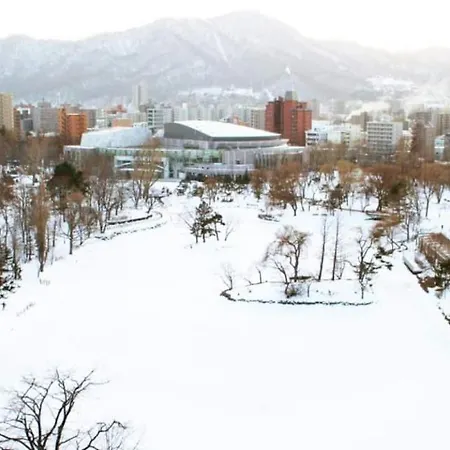 Ams Tower Apartment Sapporo Exterior photo