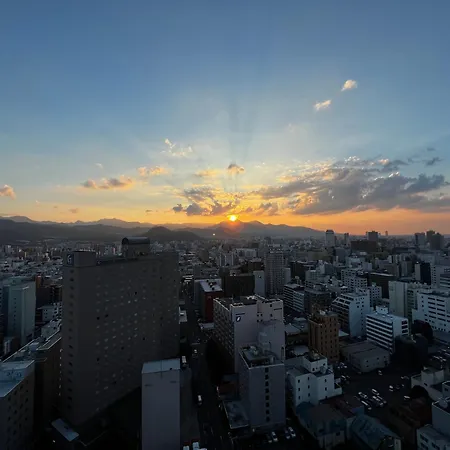 Ams Tower Apartment Sapporo Exterior photo